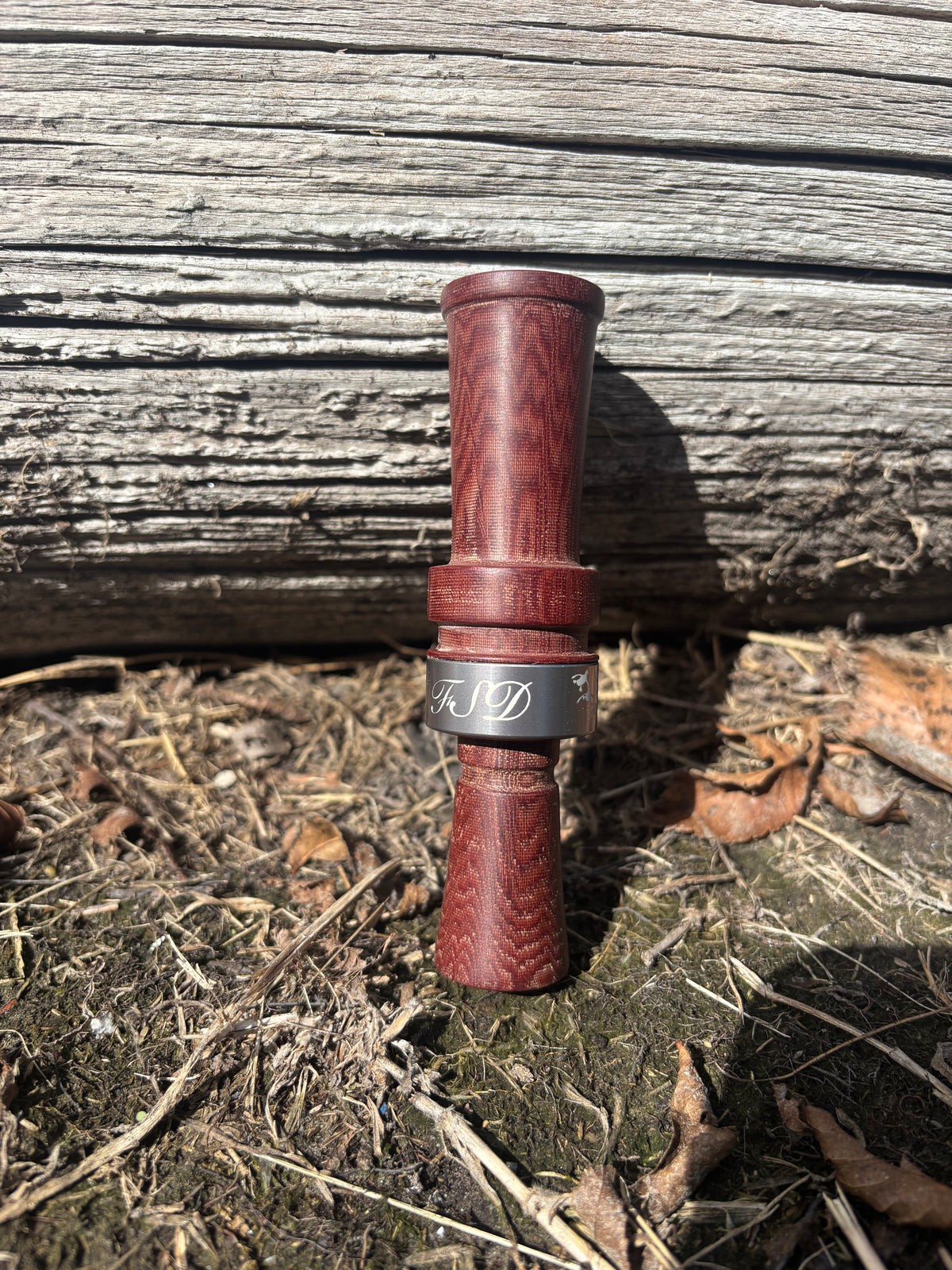 Red Micarta single reed mallard call